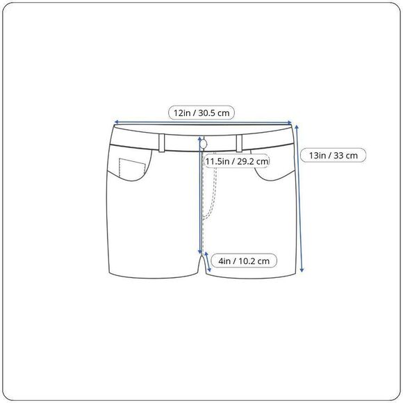 Good American Womens Size 00/24 Blue Distressed Button Fly Shorts - Picture 9 of 9